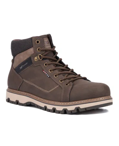 X-ray Footwear Men's Caden Combat Boots In Chocolate