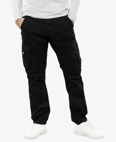 X-ray Men's Utility Cargo Pants In Black