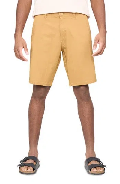 X-ray Xray Five Pocket Shorts In Yellow
