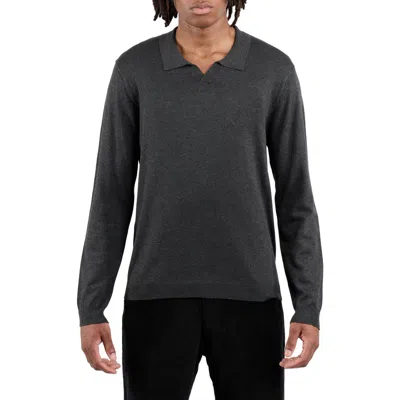 X-ray Xray John Collared Sweater In Gray