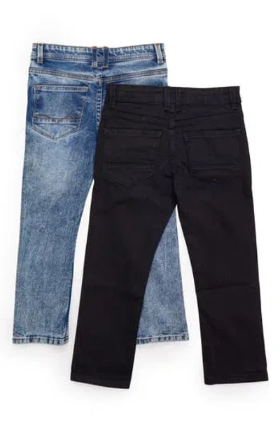 X-ray Xray Kids' Assorted 2-pack Slim Fit Stretch Jeans In Multi
