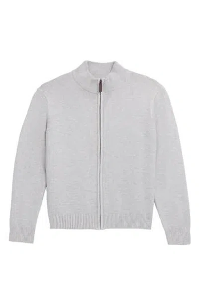 X-ray Xray Kids' Full Zip Cardigan Sweater In Gray