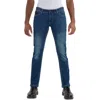 X-ray Xray Saddle Stitch Stretch Straight Leg Jeans In Blue
