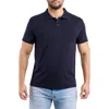 X-ray Xray Stretch Cotton Rib Polo In Blue