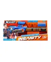 X-shot Zuru Insanity Motorized Rage Fire Gatlin Blaster In No Color