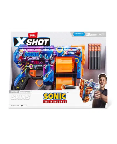 X-shot Kids' Skins Sonic Hyper Spike Dread Dart Blaster