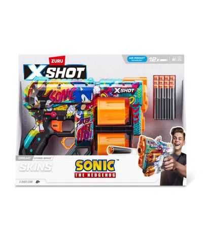 X-shot Kids' Skins Sonic Hyper Spike Dread Dart Blaster