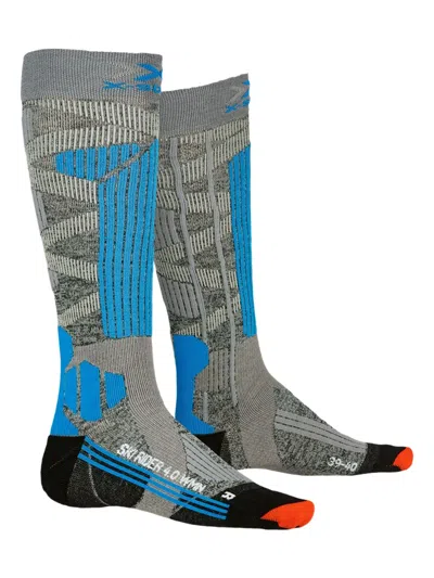 X-socks Rider 4.0 Geometric-patterned Ski Socks