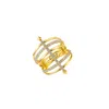 X Studio Women's Apex Ring - Gold In Gold