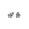 X Studio Women's Axis Core Stud Earrings - Silver In Silver