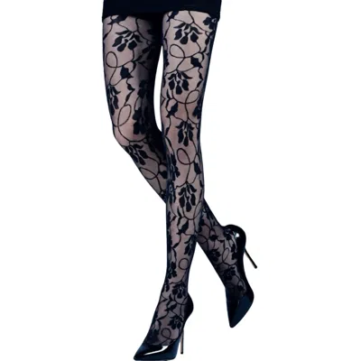 X Studio Women's Black Noir Mirage Tights
