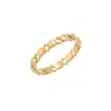 X Studio Women's Silhouette Ring Thin Band - Gold In Gold