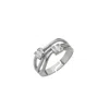 X Studio Women's Voyager Band Ring - Silver In Silver