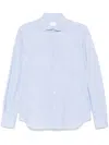 Xacus Textured Shirt In Blue