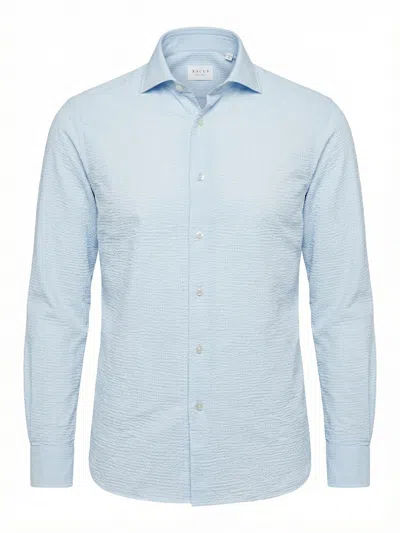 Xacus Active Textured Shirt In Blue