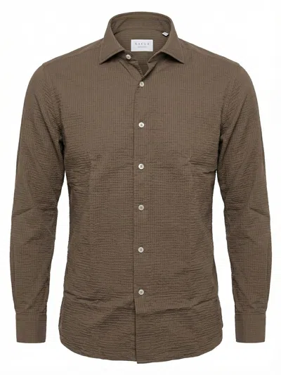Xacus `active` Shirt In Brown