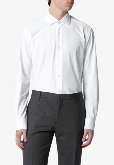 Xacus Active Tailored-fit Shirt In White
