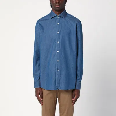XACUS XACUS BLUE DENIM SHIRT