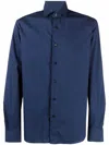 Xacus Long-sleeve Shirt In Blue