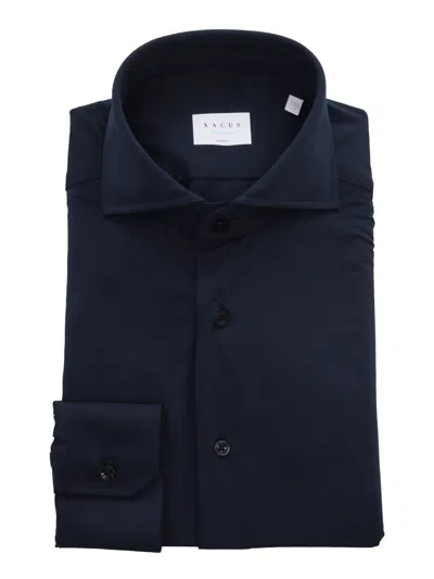 Xacus Blue Stretch Shirt