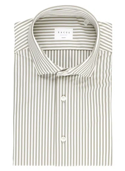Xacus Brown Tailor Shirt
