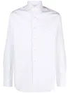 Xacus Button-down Long-sleeve Shirt In White