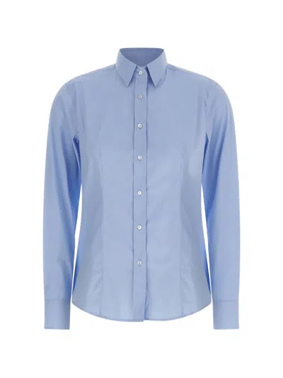 Xacus Button-down Long-sleeve Shirt In Orange