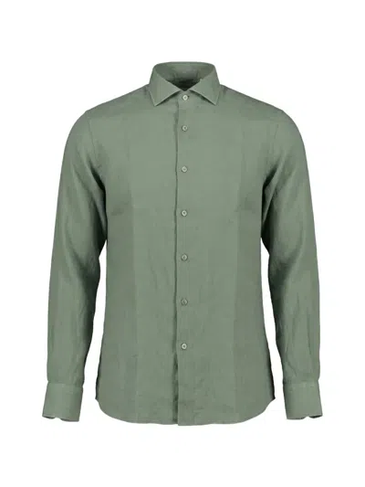 Xacus Buttoned Shirt In Green