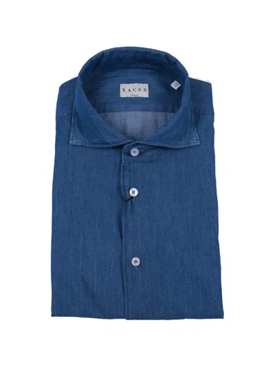 Xacus Button-fastening Shirt In Blue