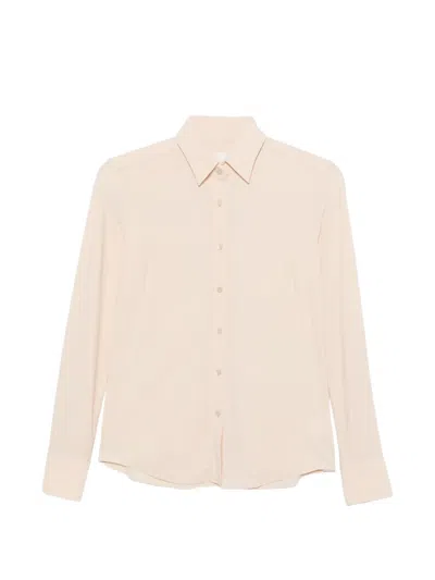 Xacus Button-up Long-sleeve Shirt In Pink