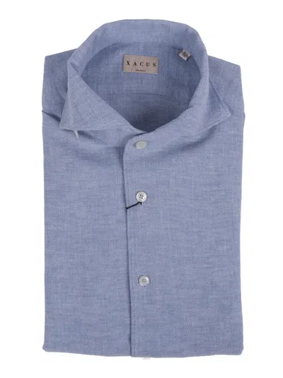Xacus Camicia In Blue