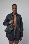 Xacus Camicia Classica In Black
