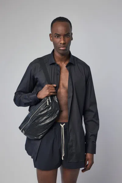 Xacus Camicia Classica In Black