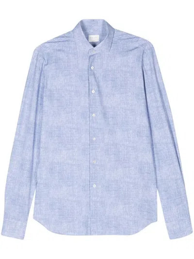 Xacus Classic Collar Shirt In Blu