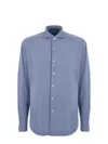 Xacus Shirt In Blu