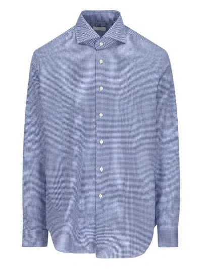 XACUS CHECK-PATTERN SHIRT