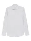 Xacus Checked Shirt In Gray