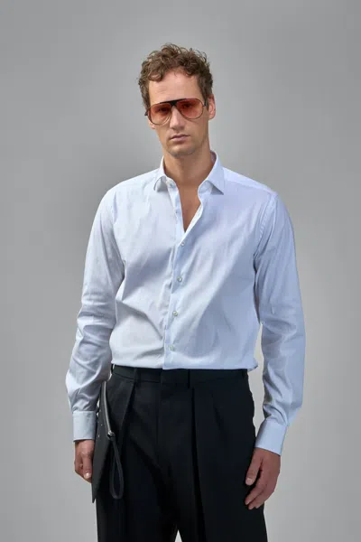 Xacus Classic Shirt Long Sleeve In White