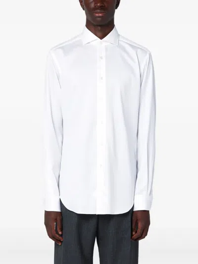 Xacus Cotton Shirt In White