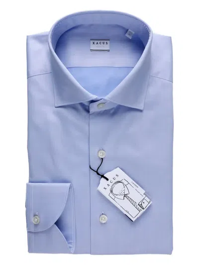 Xacus Cotton Shirt In Blue
