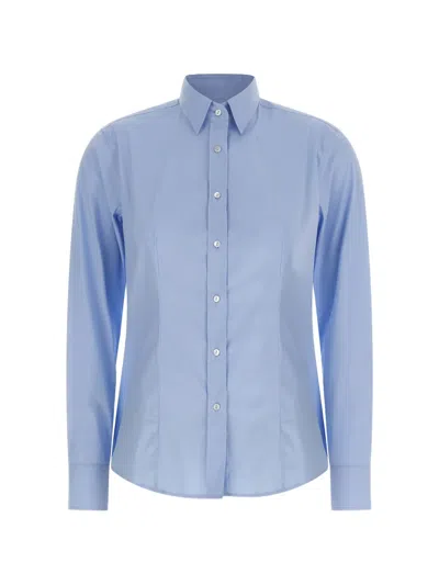 Xacus Cotton Shirt In Blue