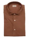 Xacus Shirt In Brown