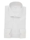 Xacus Linen-blend Shirt In White