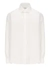 Xacus Spread-collar Shirt In White
