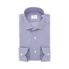 Xacus Cotton Tailor Fit 'active' Shirt In Blue
