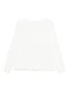 Xacus Long-sleeve Blouse In White
