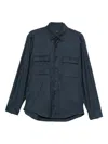 Xacus Flap-pocket Shirt In Black