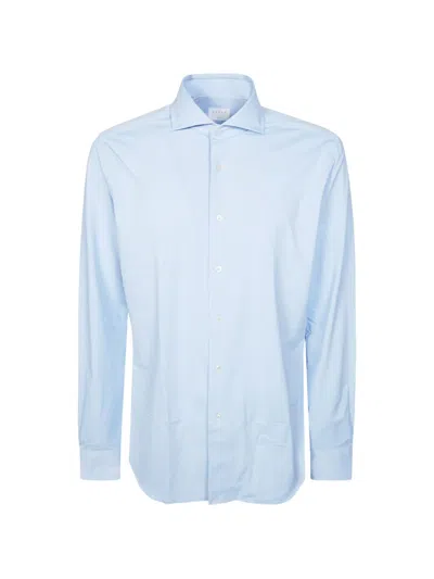 XACUS FRENCH-COLLAR SHIRT
