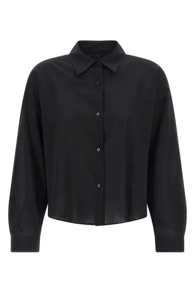 Xacus Heather Shirt In Black