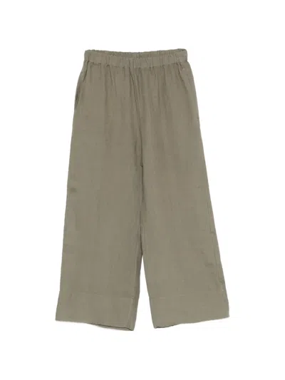 Xacus Jeanne Elasticated Trousers In Green